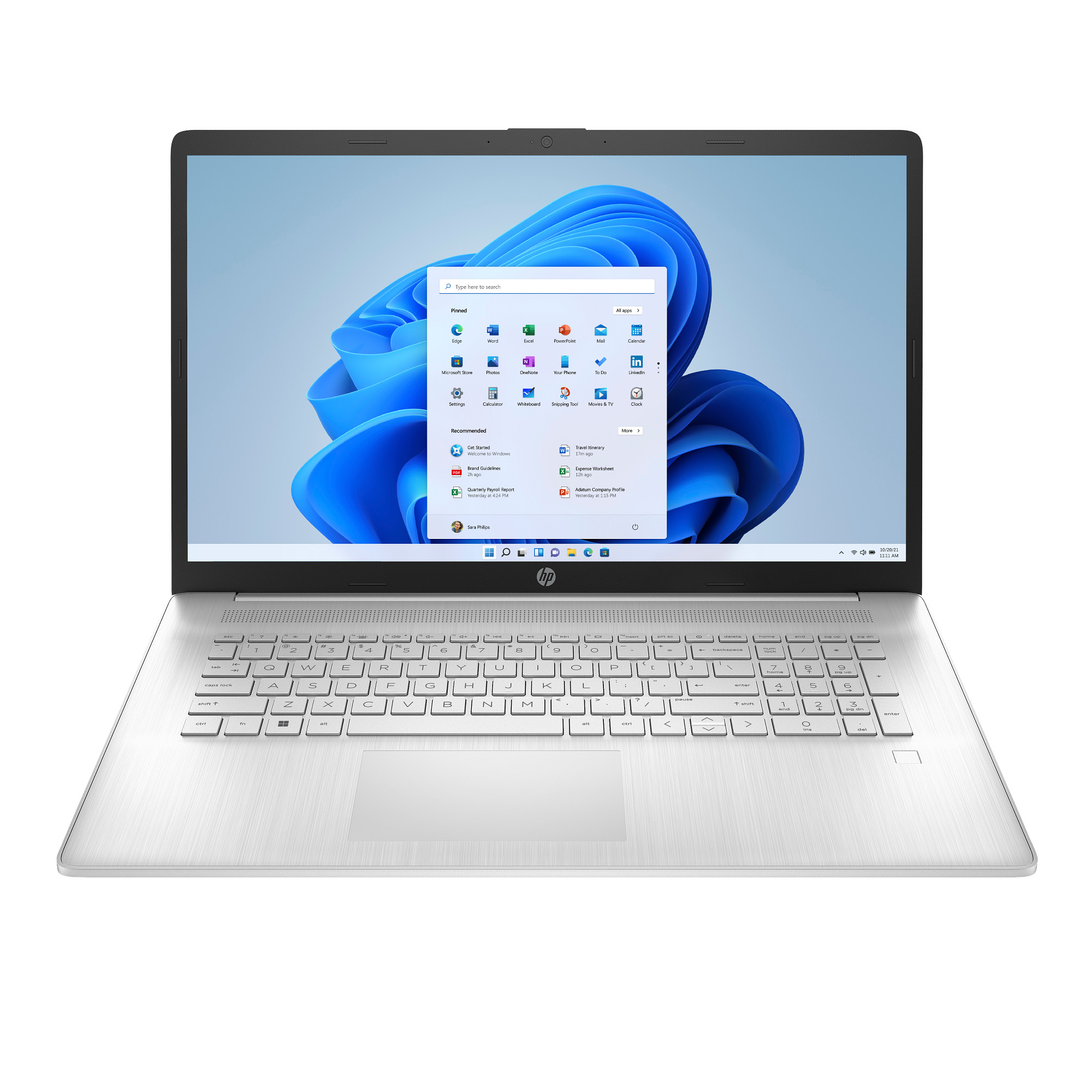 HP 17/17-cp2013nc/R5-7520U/17,3''/FHD/16GB/1TB/AMD int/W11H/Silver/2R