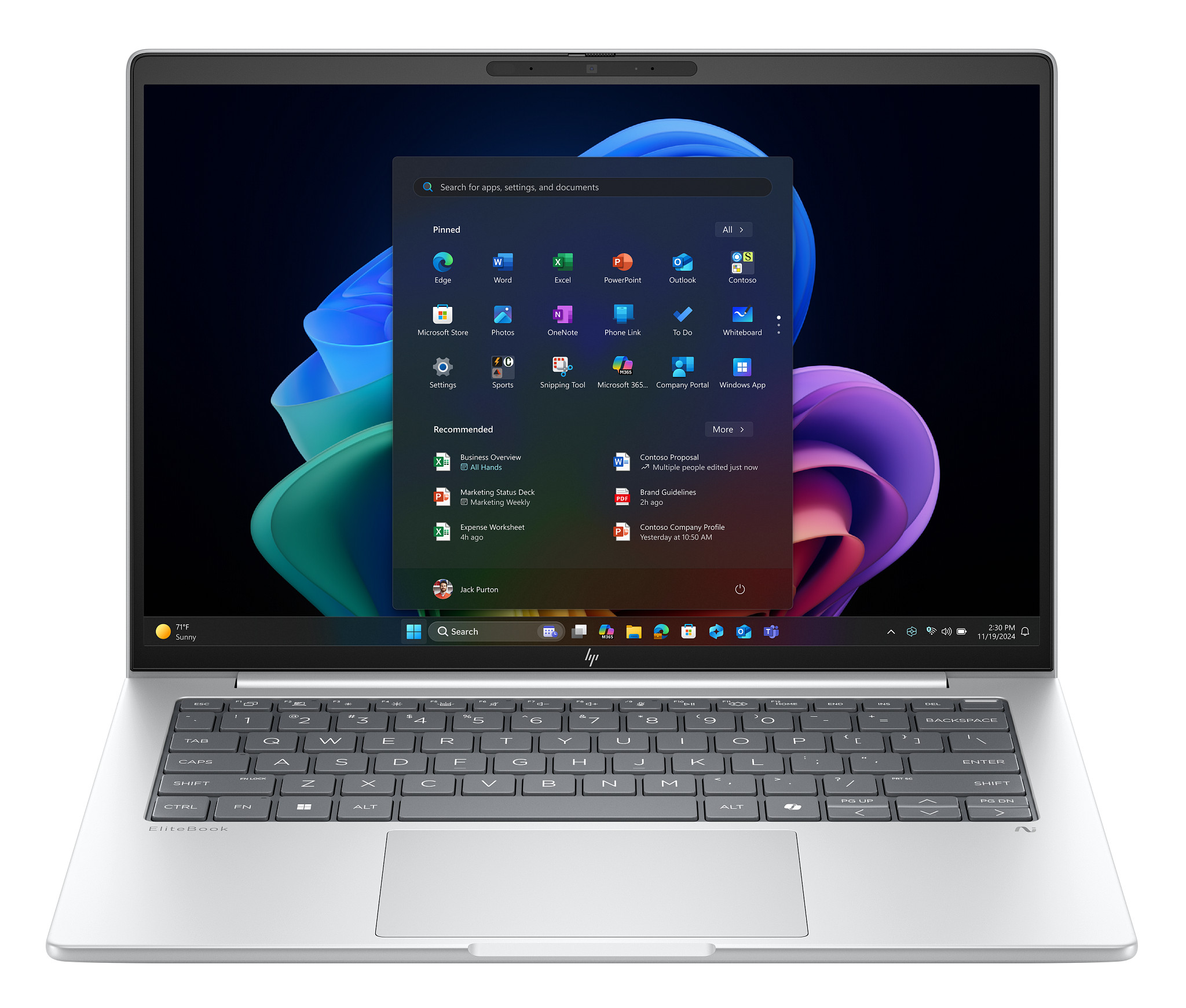 HP EliteBook 8/G1i/U5-228V/14''/WUXGA/32GB/1TB/Intel int/W11P/Silver/3R On-Site