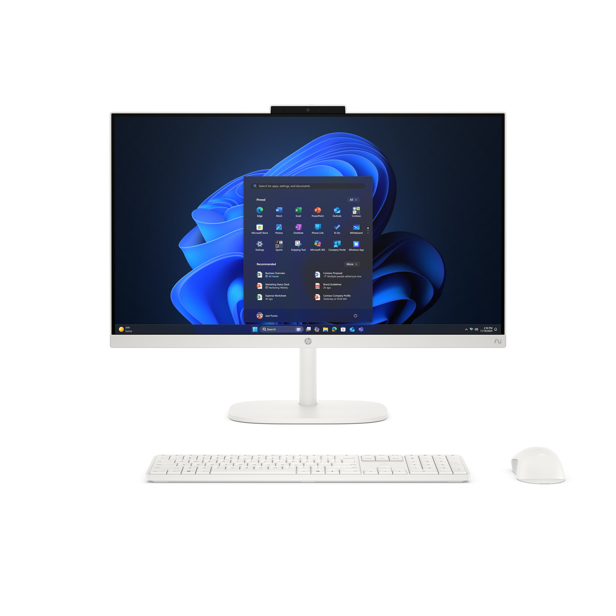 HP ProStudio 2/G2a 24/23,8''/FHD/AI7-445/16GB/512GB/AMD int/W11P/Bílá/1R