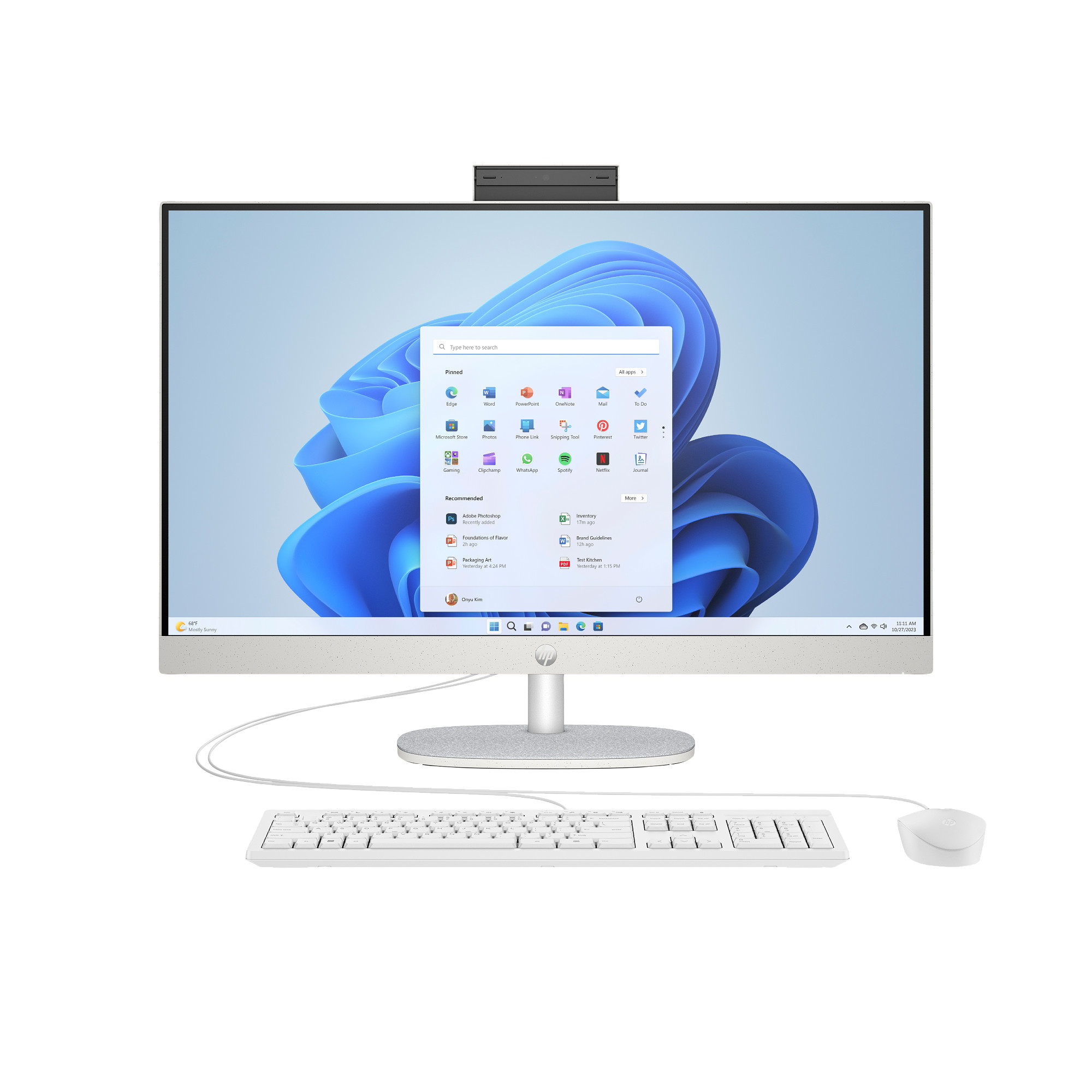 HP 27/27-cr0014nc/27''/FHD/i5-1335U/16GB/512GB/Intel int/W11H/Bílá/2R