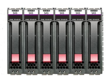 HPE MSA 5.4TB SAS 15K SFF M2 6pk HDD Bdl