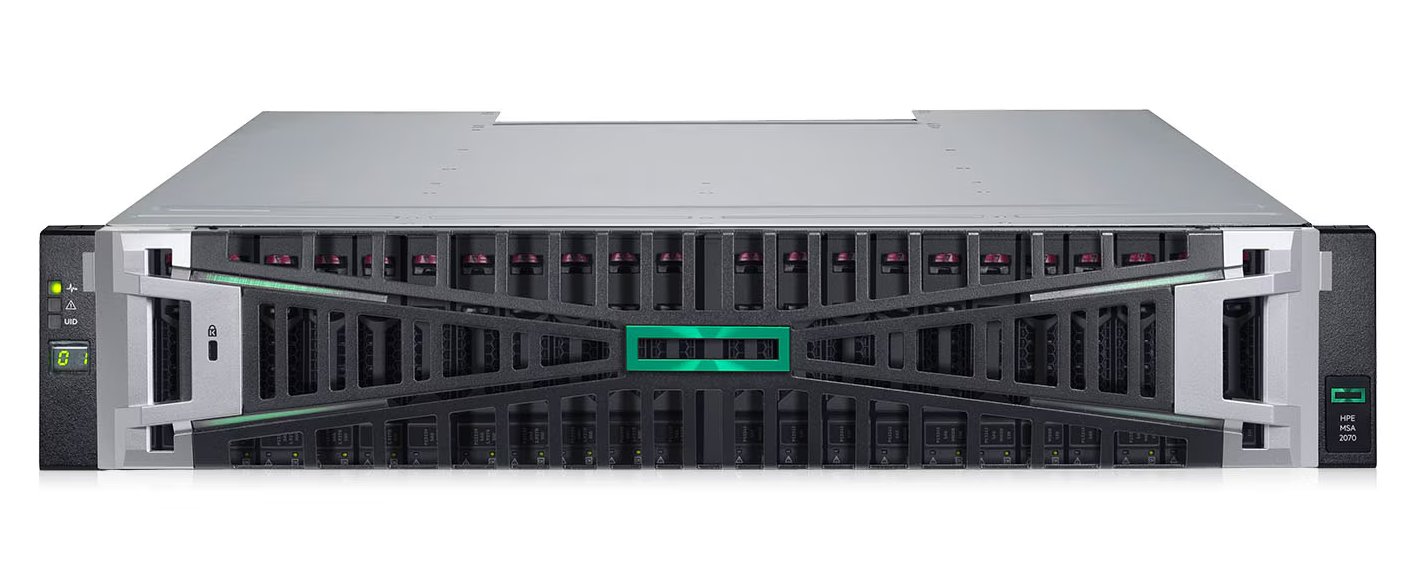 MSA 2070 10/25GbE iSCSI SFF 23TB Flash Bundle
