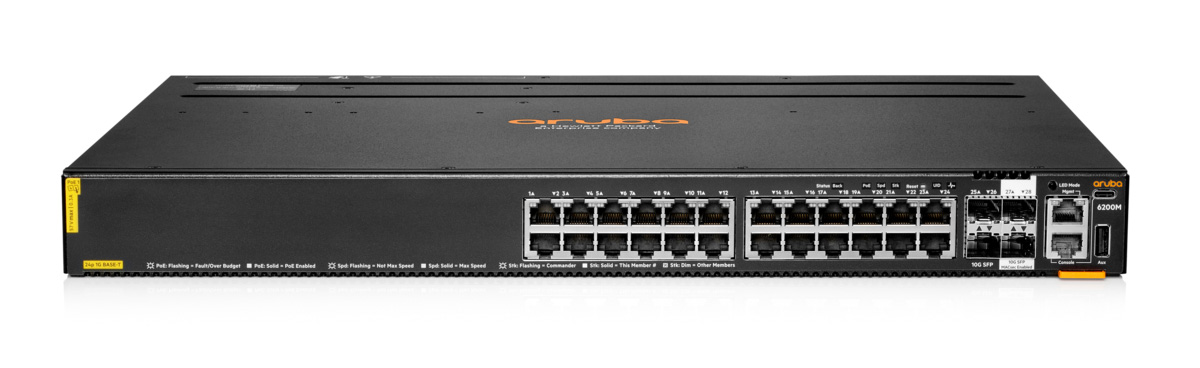 Aruba 6200M 24G CL4 PoE 4SFP+ Sw