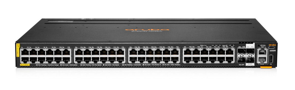 Aruba 6200M 48G CL4 PoE 4SFP+ Sw