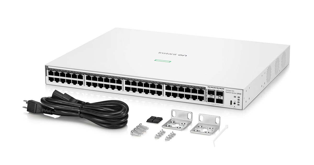 HPE NW ION Sw 48G 4P 370W 1940