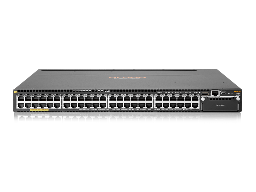 Aruba 3810M 48G PoE+ 1-slot Swch