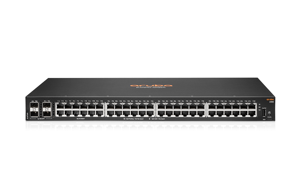 Aruba 6100 48G 4SFP+ Switch