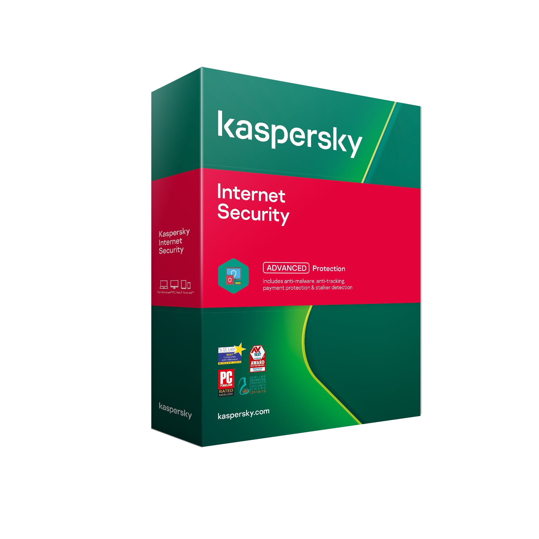 Obrázok Kaspersky Internet Security 5x 1 rok Nová 2021 BOX KL1939O5EFS-21MSB