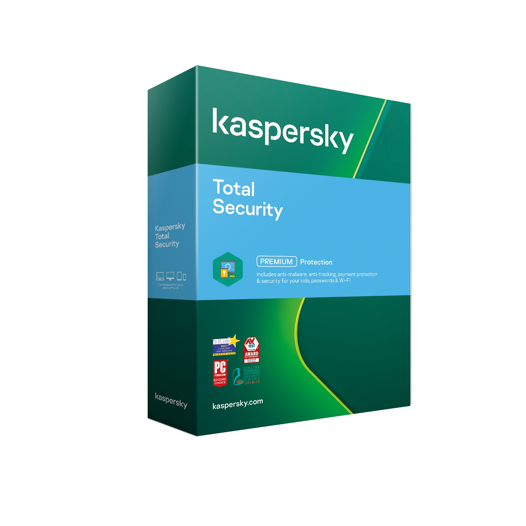 Obrázok Kaspersky Total Security 1x 1 rok Nová 2021 BOX KL1949O5AFS-21MSB