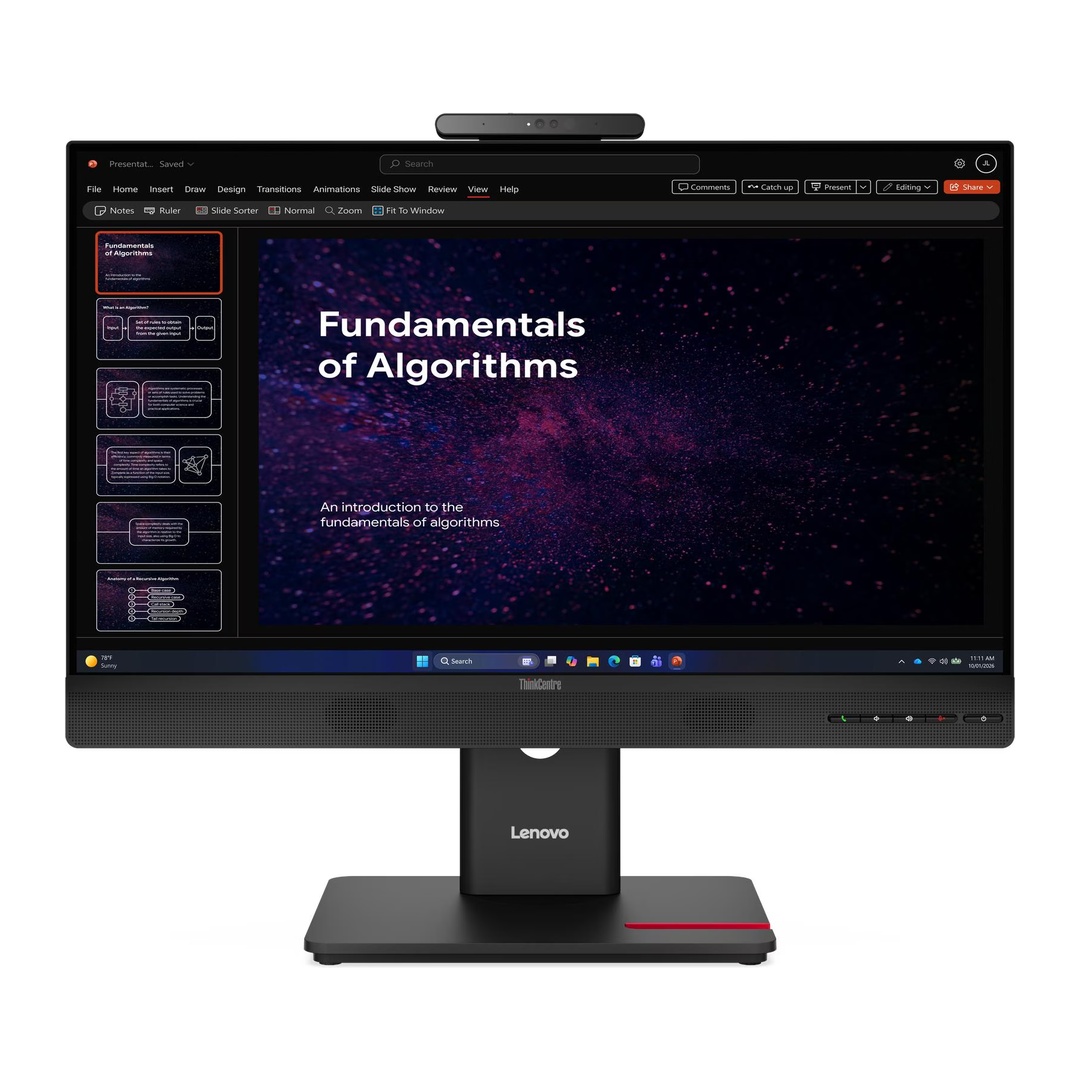 Lenovo ThinkCentre/TIO24 Gen6/23,8''/IPS/FHD/120Hz/4ms/Černá/3R