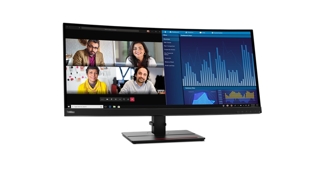 Lenovo ThinkVision/P34w-20/34,14''/IPS/3440x1440/60Hz/6ms/Black/3R