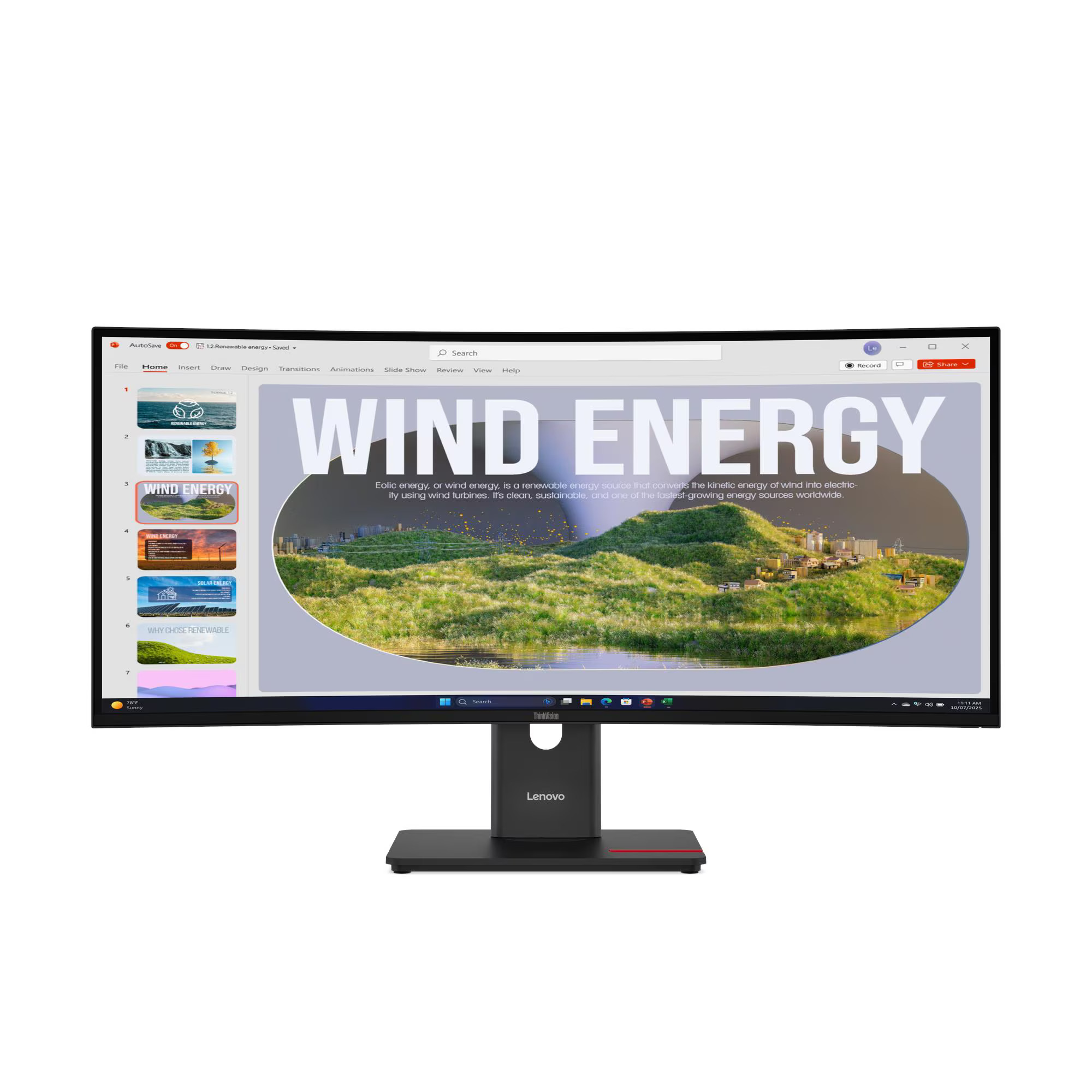 Lenovo ThinkVision/T34WD-40/34''/VA/wQHD/120Hz/4ms/Black/Černá/3R