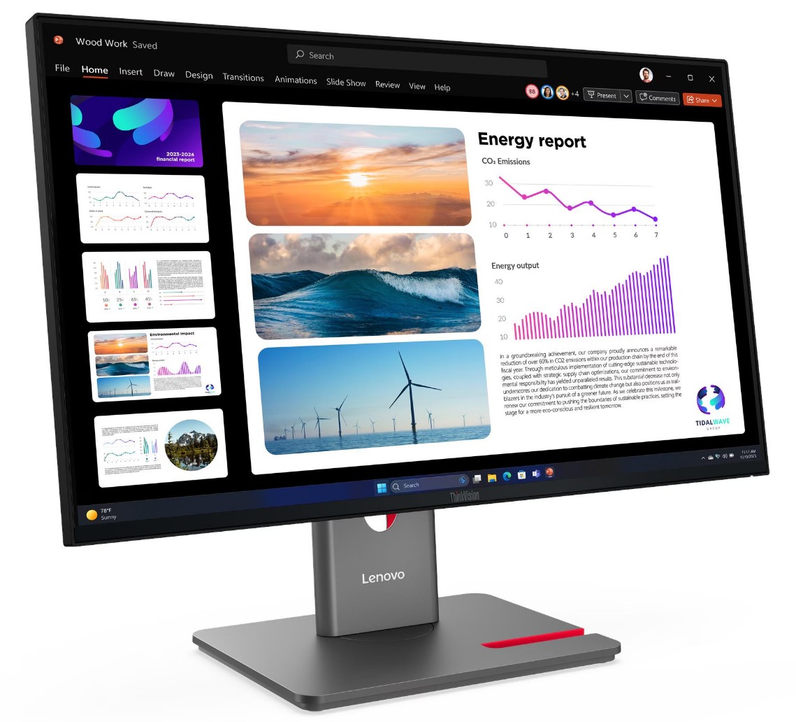 Lenovo ThinkVision/P24Q-40/23,8''/IPS/QHD/120Hz/4ms/Černá/3R