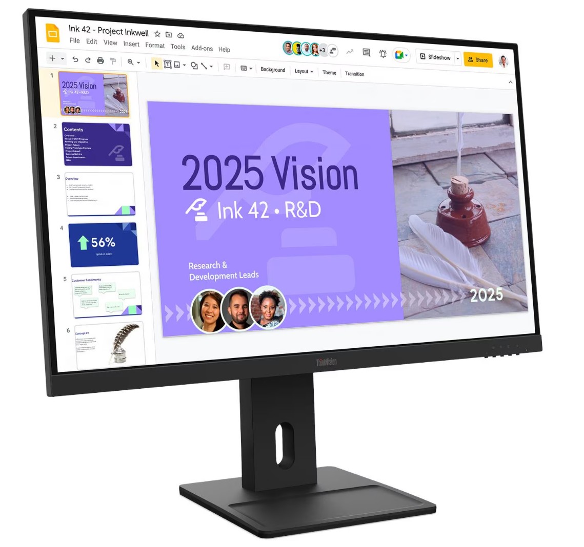 Lenovo ThinkVision/E27Q-40/27''/IPS/QHD/100Hz/4ms/Černá/3R