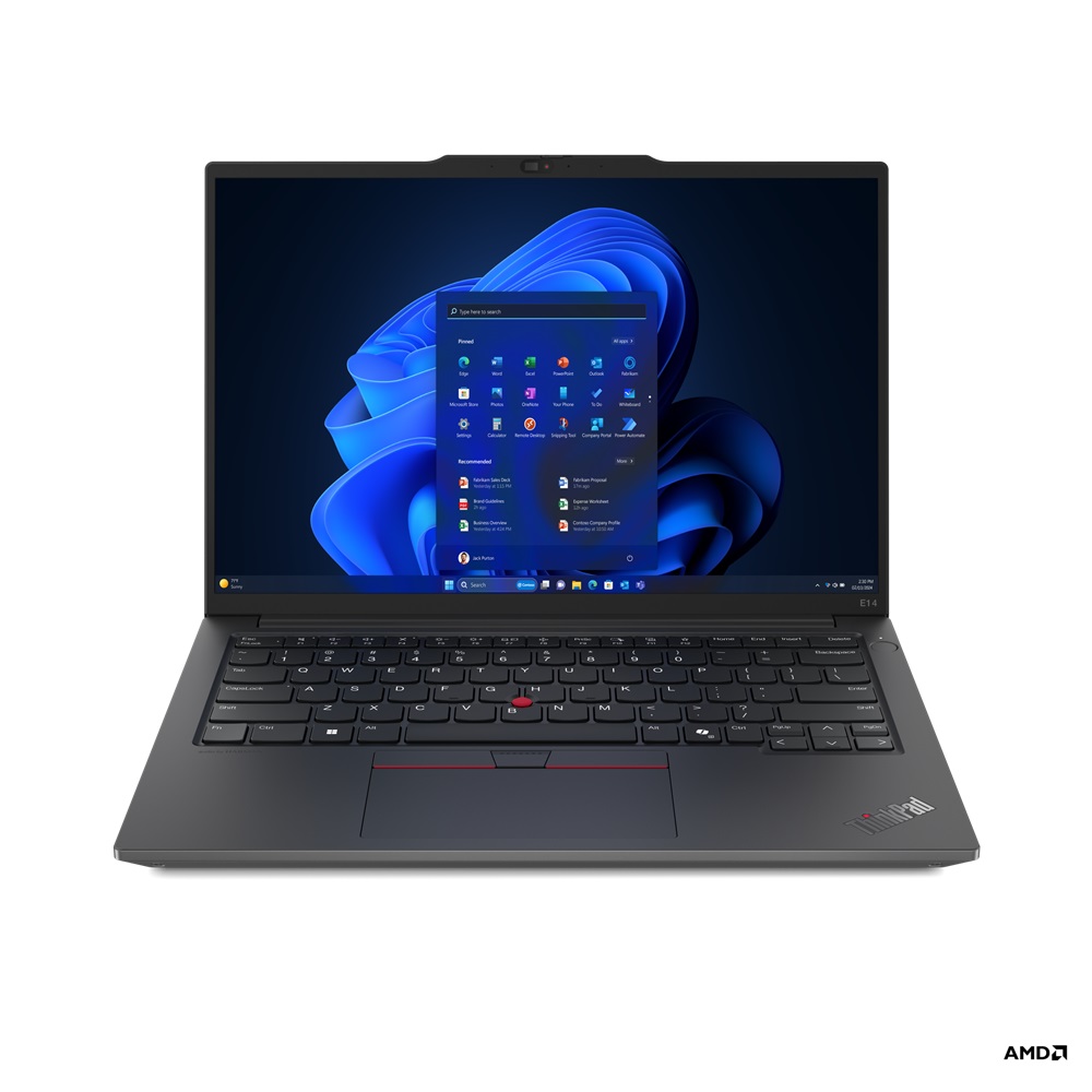 Lenovo ThinkPad E/E14 Gen 6 (AMD)/R5-7535HS/14''/WUXGA/16GB/512GB SSD/AMD int/W11H/Black/3R