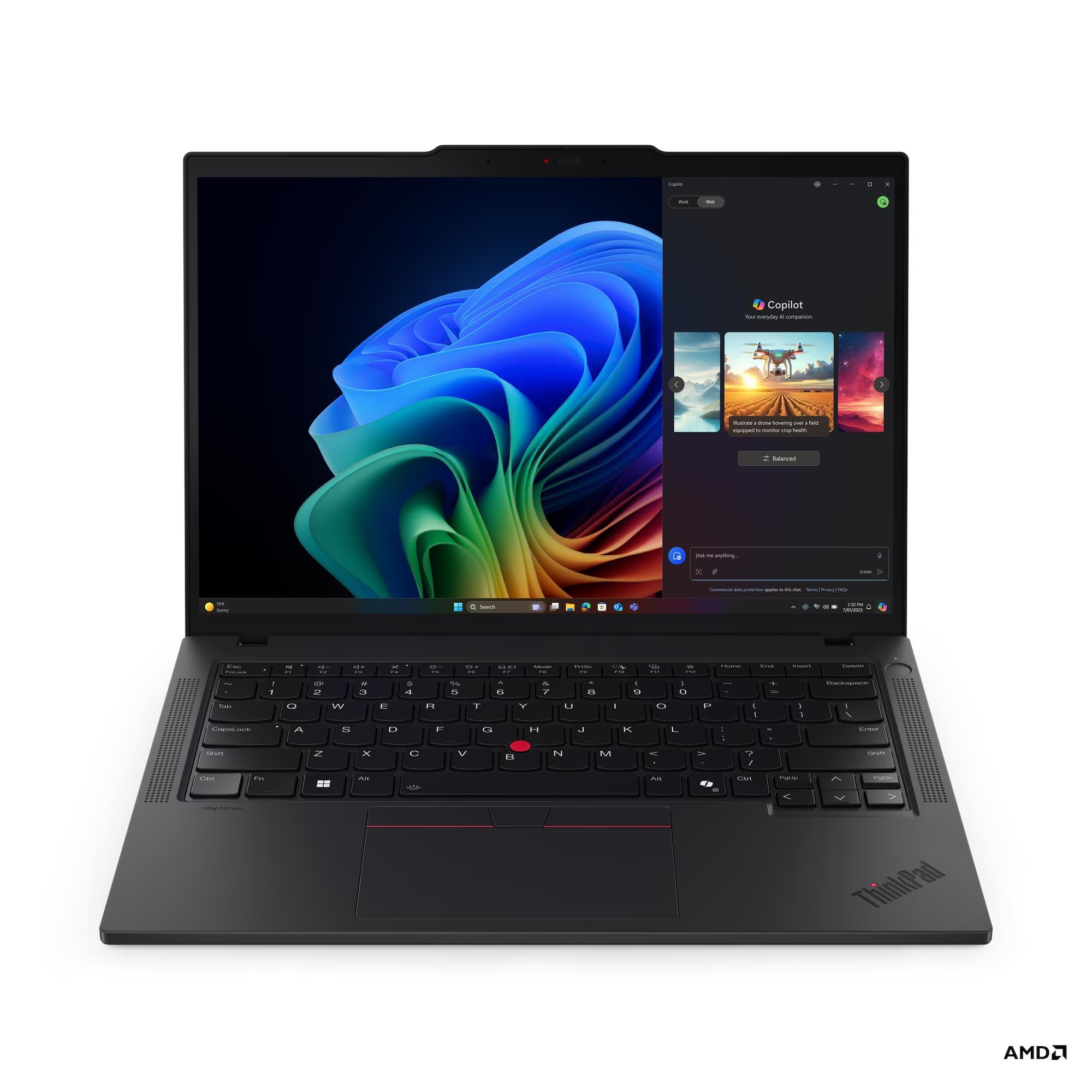 Lenovo ThinkPad T/T14 Gen 6 (AMD)/AI7PRO-350/14''/2880x1800/T/32GB/1TB/AMD int/W11P/Black/3R