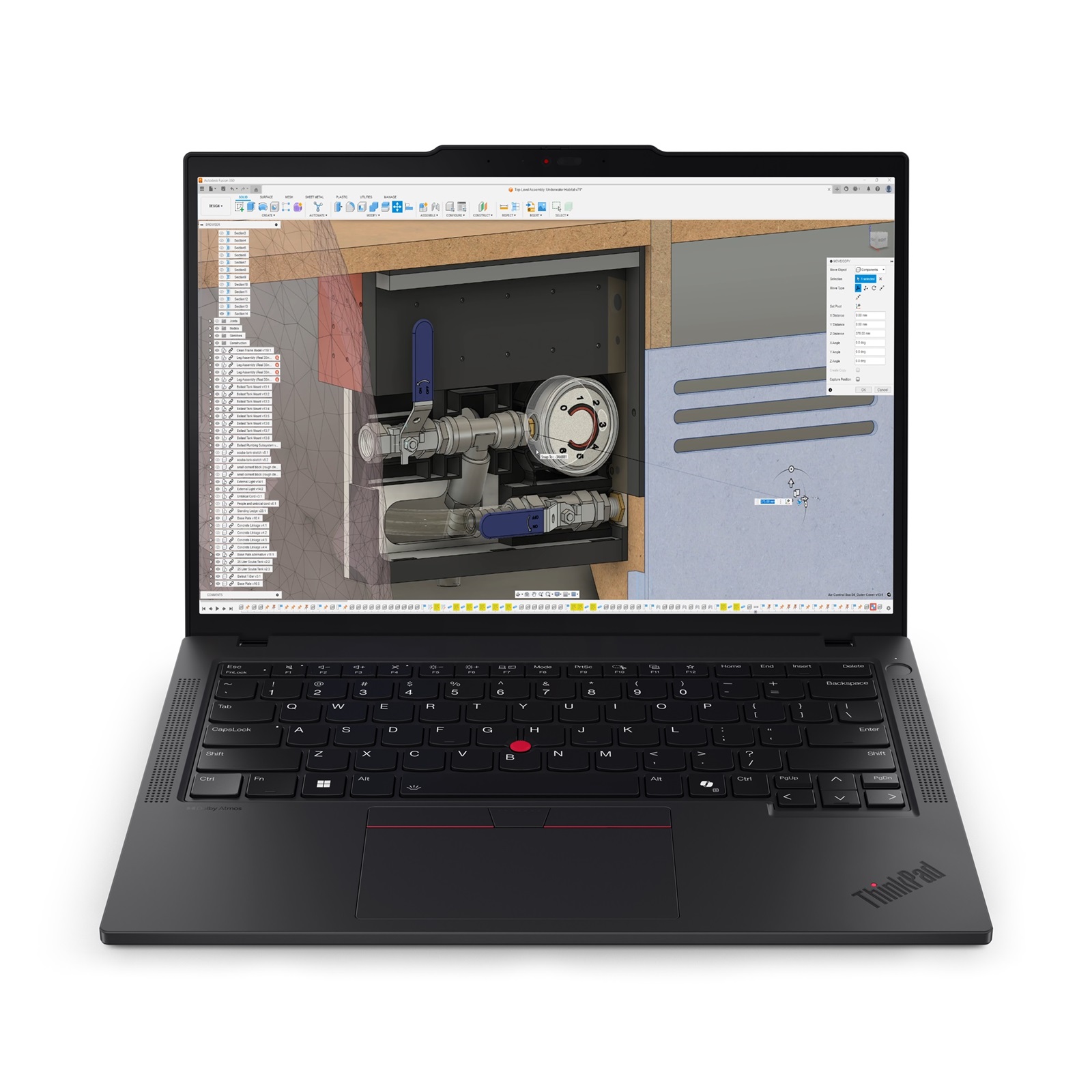 Lenovo ThinkPad P/P14s Gen 6 (AMD)/AI7PRO-350/14''/WUXGA/32GB/1TB/AMD int/W11P/Black/3R On-Site