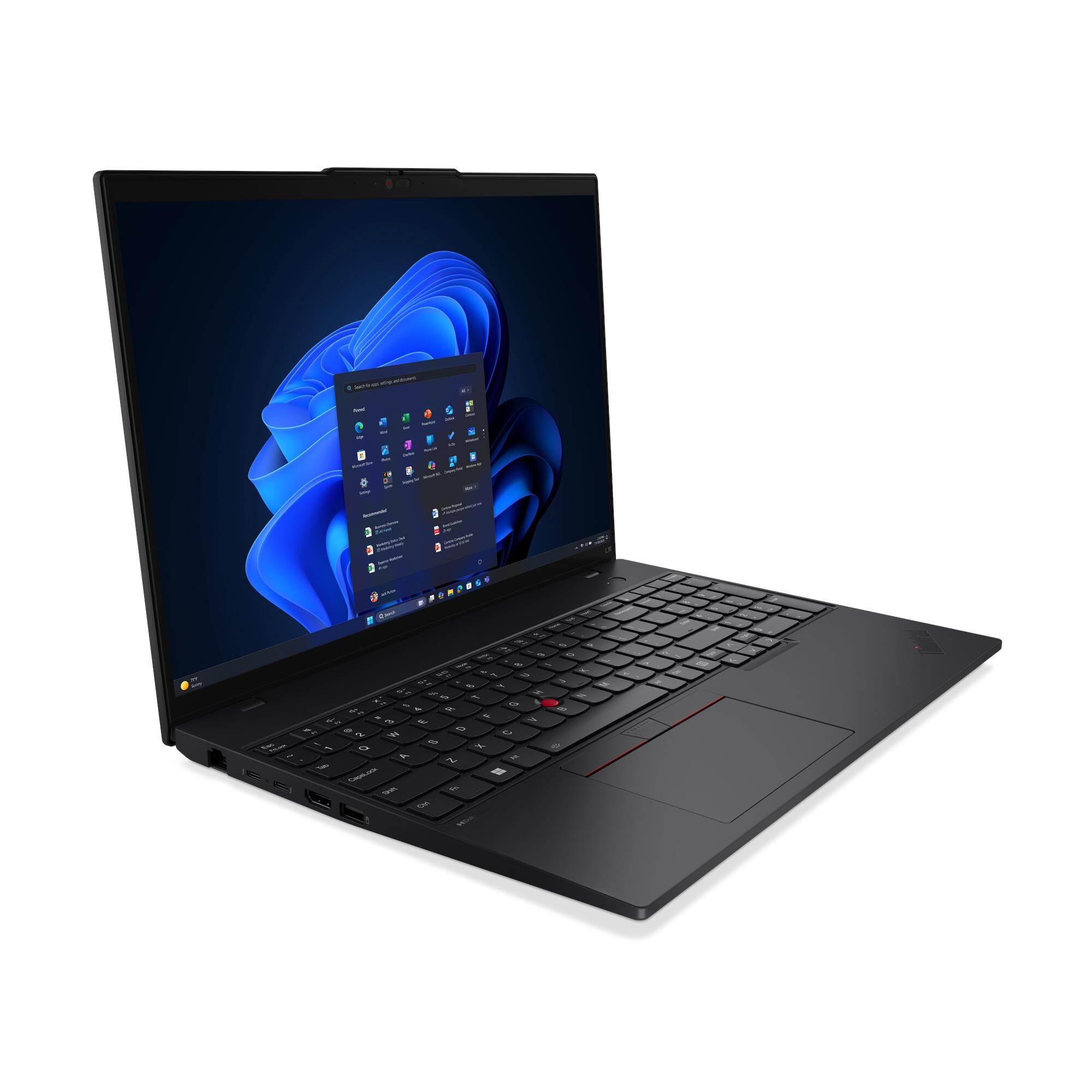 Lenovo ThinkPad L/L16 Gen 2 (Intel)/U5-225U/16''/WUXGA/16GB/512GB/Intel int/W11P/Black/3R On-Site