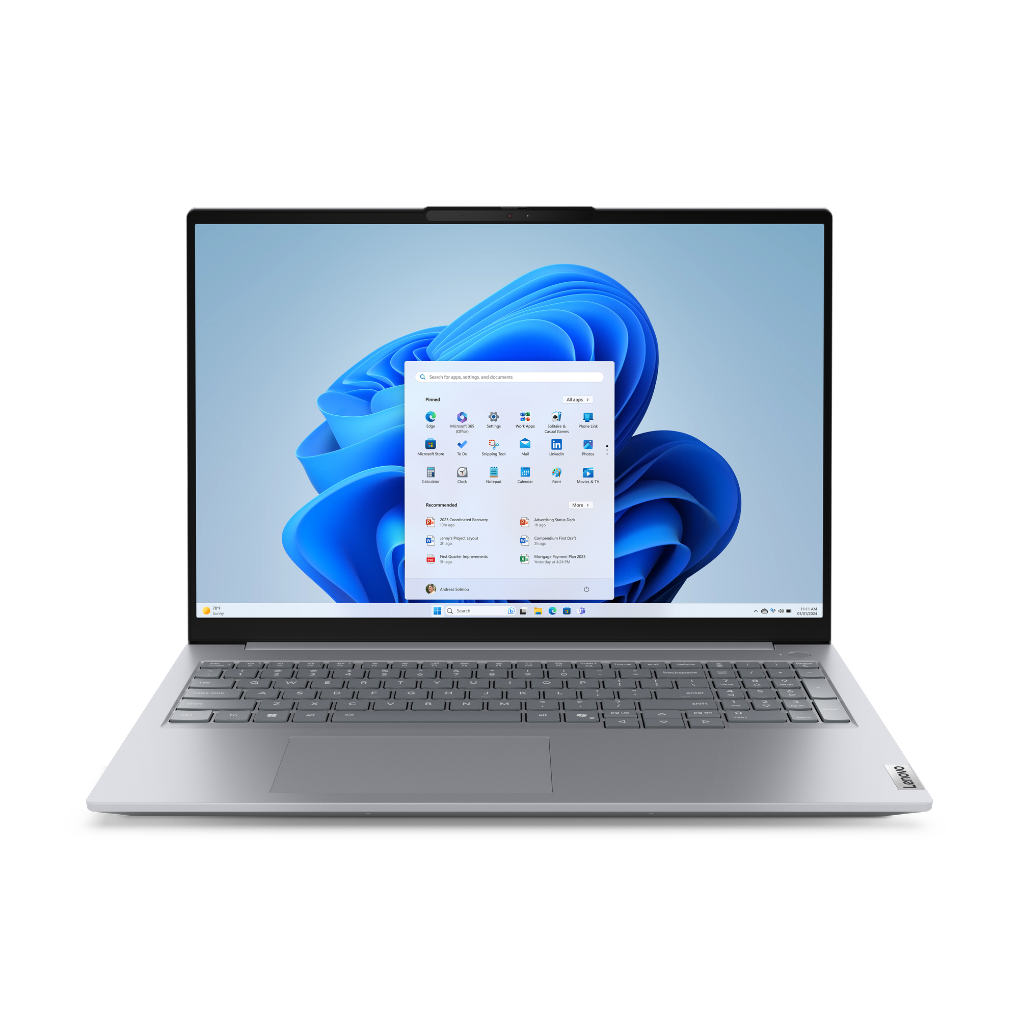 Lenovo ThinkBook/ThinkBook 16 G8/Intel Core ultra 5 225U/16''/WUXGA/16GB/512GB/UHD/W11P/Gray/3R