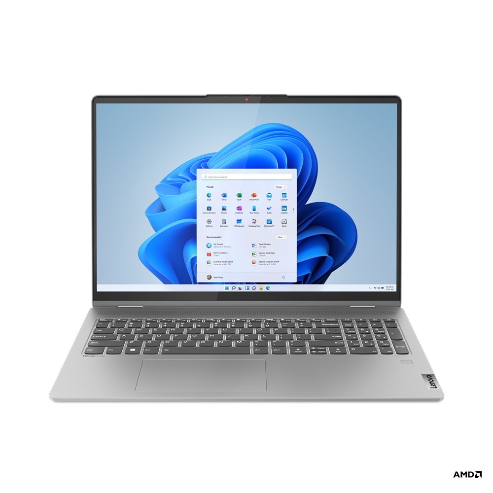 Lenovo IdeaPad Flex 5/16ABR8/R5-7430U/16''/WUXGA/T/16GB/512GB SSD/RX Vega 7/W11H/Gray/2R