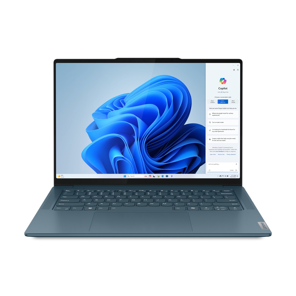 Lenovo Yoga Pro 7/14IMH9/U7-155H/14,5''/2880x1800/32GB/1TB SSD/RTX 4050/W11P/Tidal Teal/3R