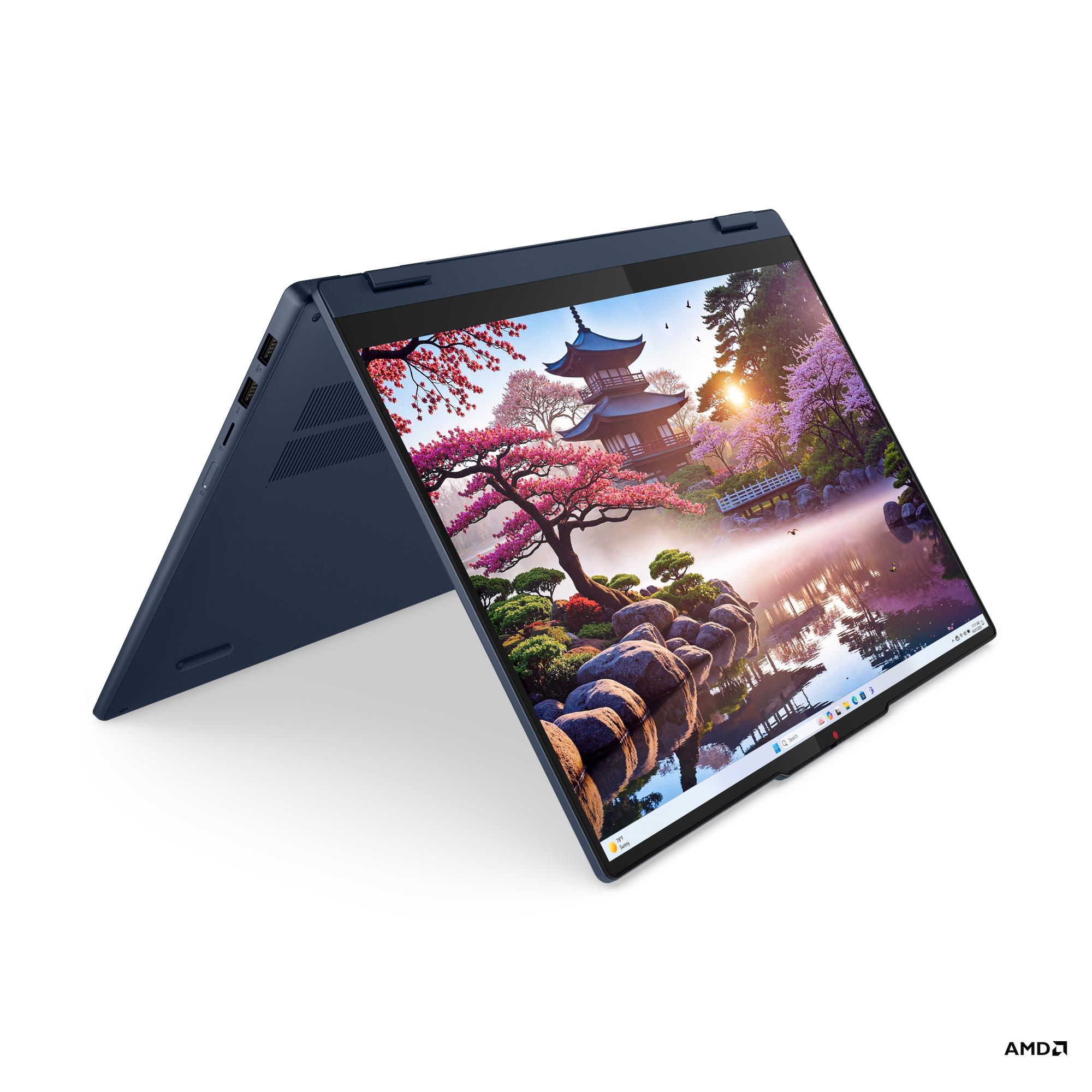 Lenovo IdeaPad 5 2-in-1/16AKP10/AI5-340/16''/WUXGA/T/16GB/512GB/AMD int/W11H/Blue/2R