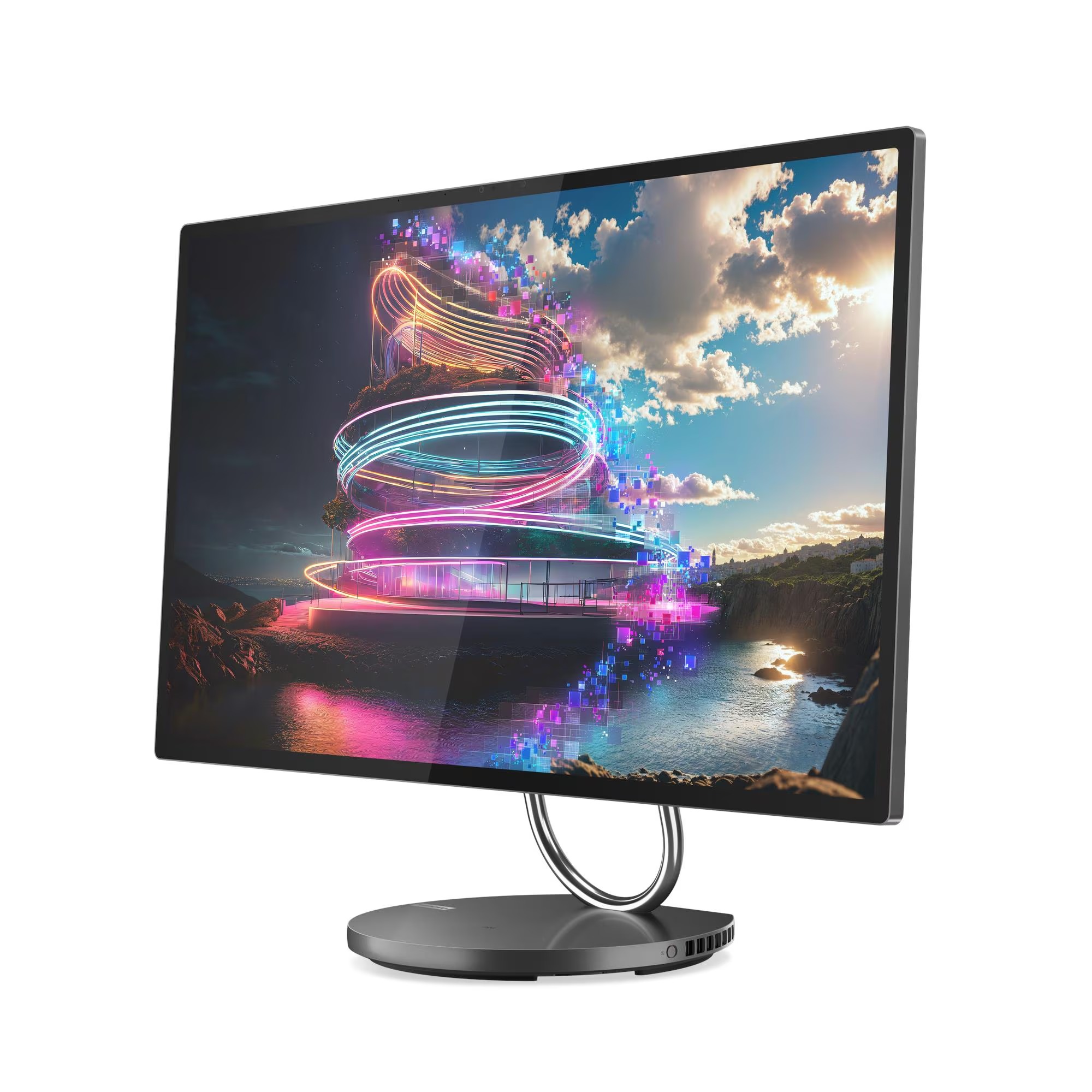 Lenovo Yoga/AIO 32ILL10/31,5''/4K UHD/U7-258V/32GB/1TB/RTX 4050/W11P/Šedá/3ROn-Site