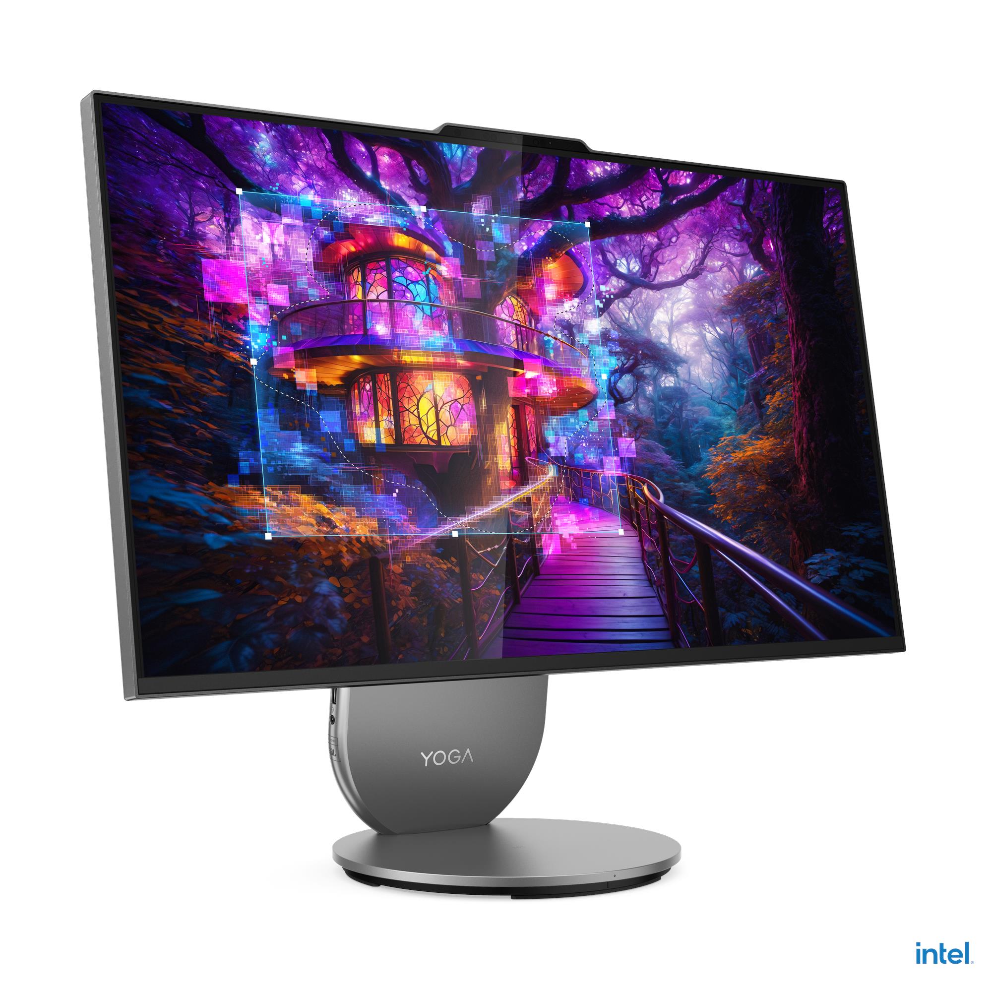 Lenovo Yoga/AIO 27IAH10/27''/QHD/U7-255H/16GB/1TB/Intel int/W11H/Šedá/3ROn-Site