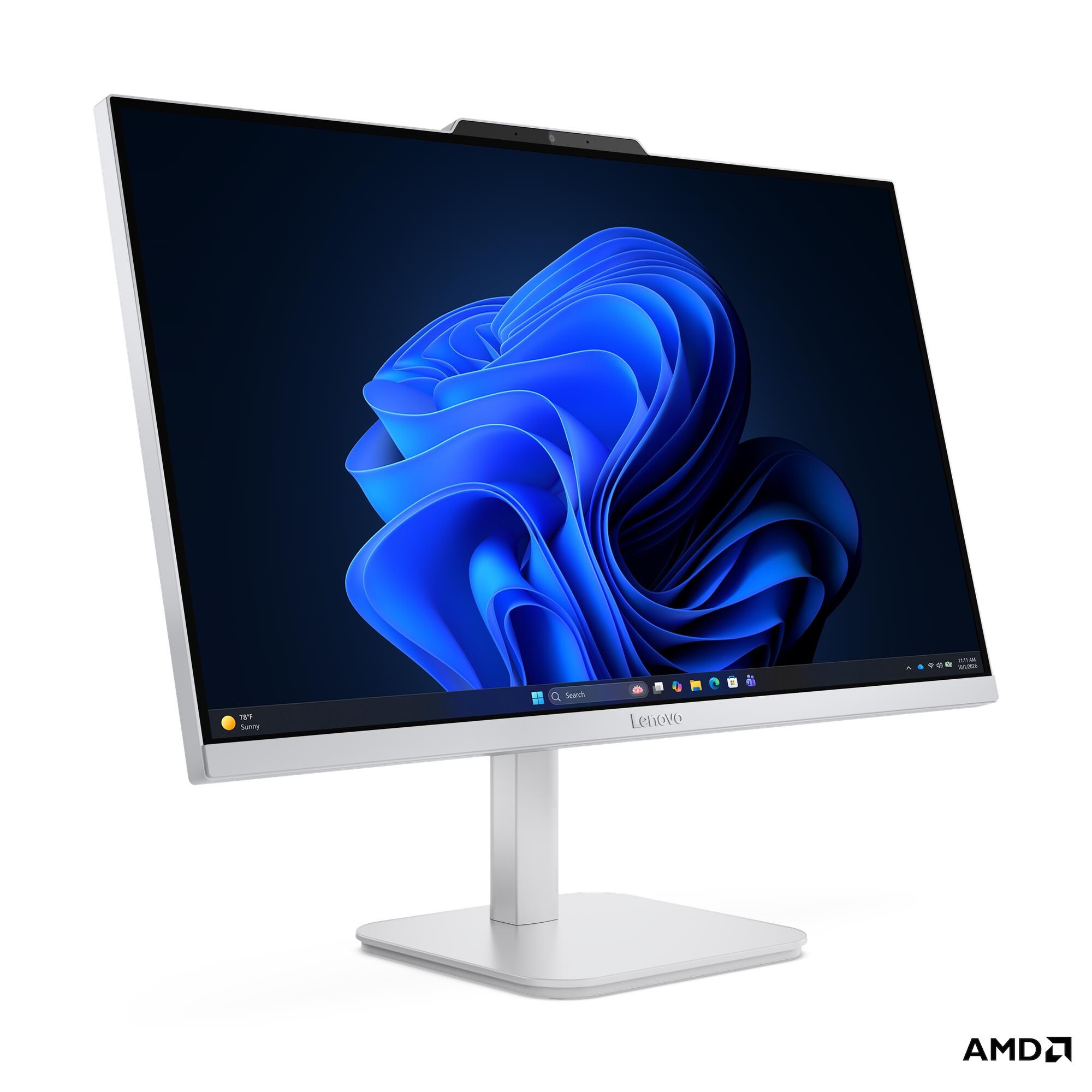 Lenovo A/A105 24/23,8''/FHD/R5-40/8GB/512GB/AMD int/W11H/Šedá/2R