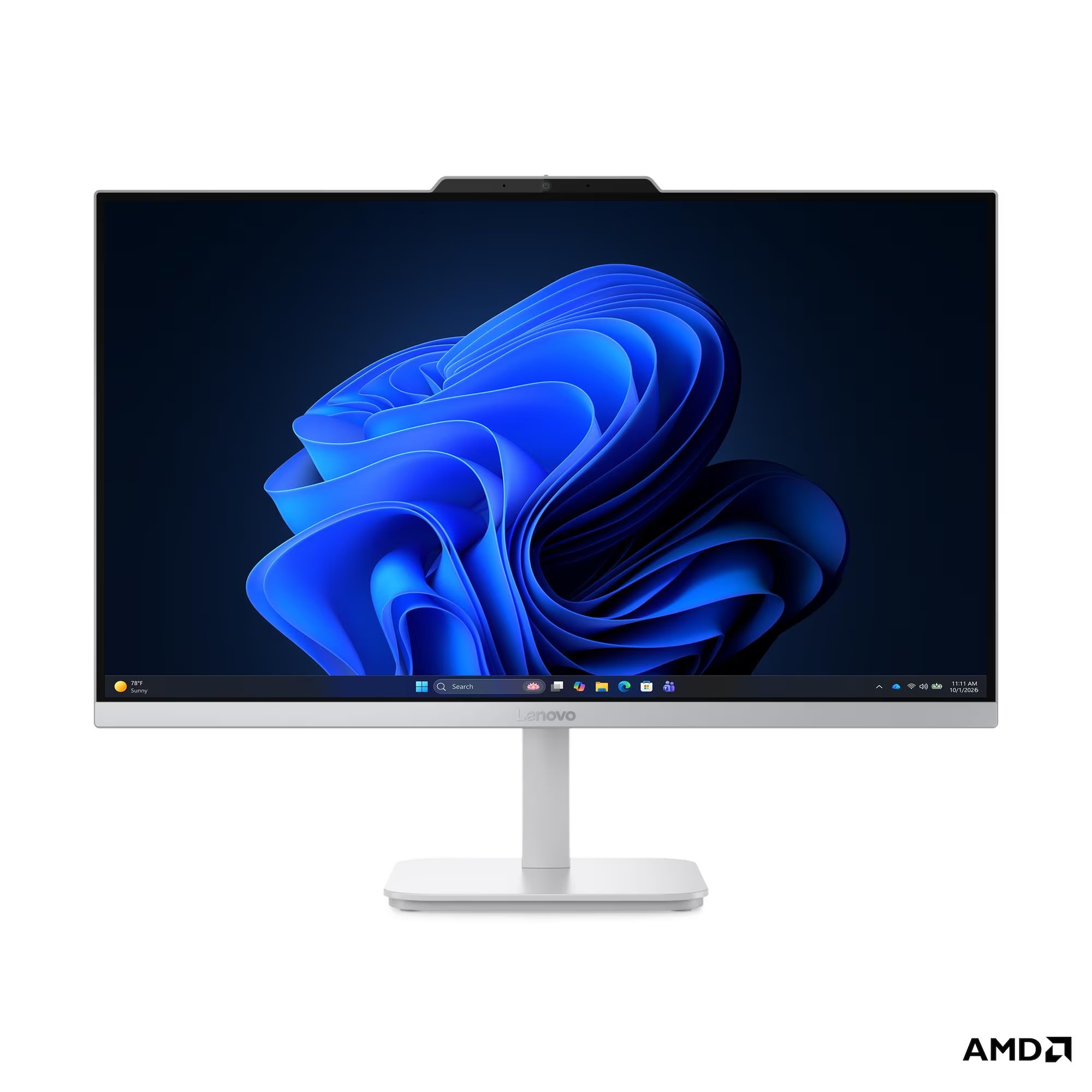 Lenovo A/A105 24/23,8''/FHD/R5-40/8GB/256GB/AMD int/bez OS/Šedá/2R