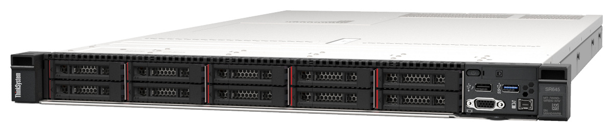 Lenovo SR645 Rack/EPYC 7303 /32GB/8Bay/OCP/930-8i/1100W