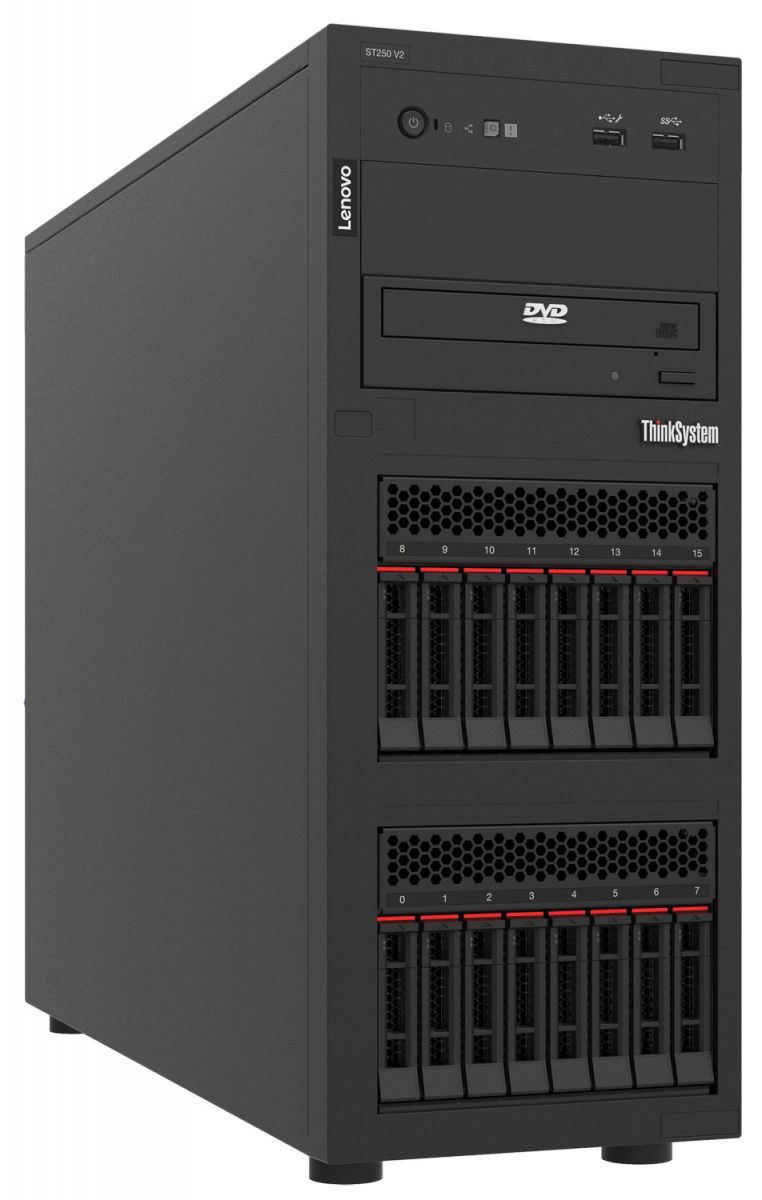 Lenovo ST250 V2 TWR/E-2356G/32GB/8Bay/5350-8i/750W