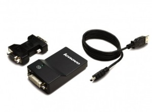 Lenovo USB 3.0 to DVI/VGA Monitor Adapter