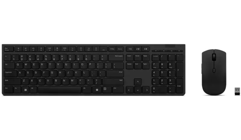 Lenovo Professional Wireless Rechargeable Keyboard and Mouse Combo Czech/Slovak