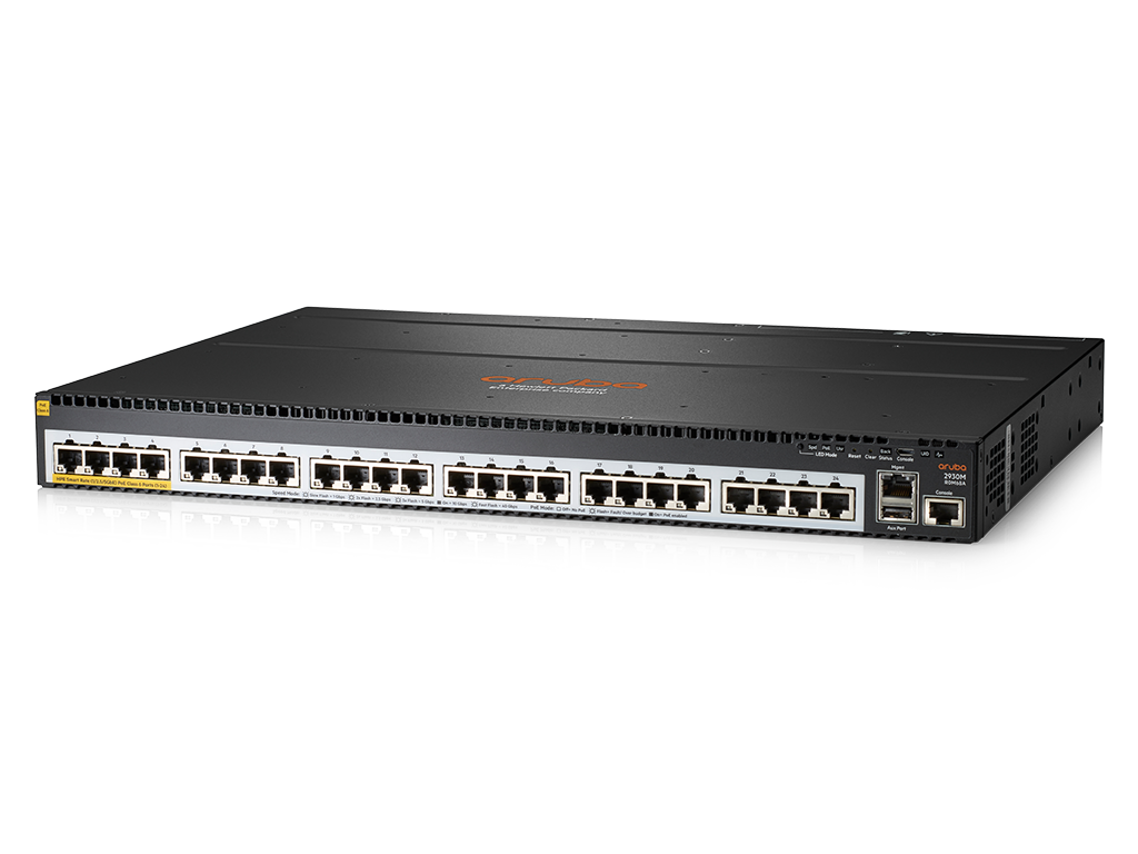 Aruba 2930M 24SR PoE Class 6 1s Swch