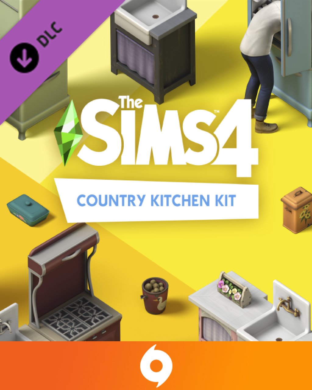 ESD The Sims 4 Vidiecka kuchyňa