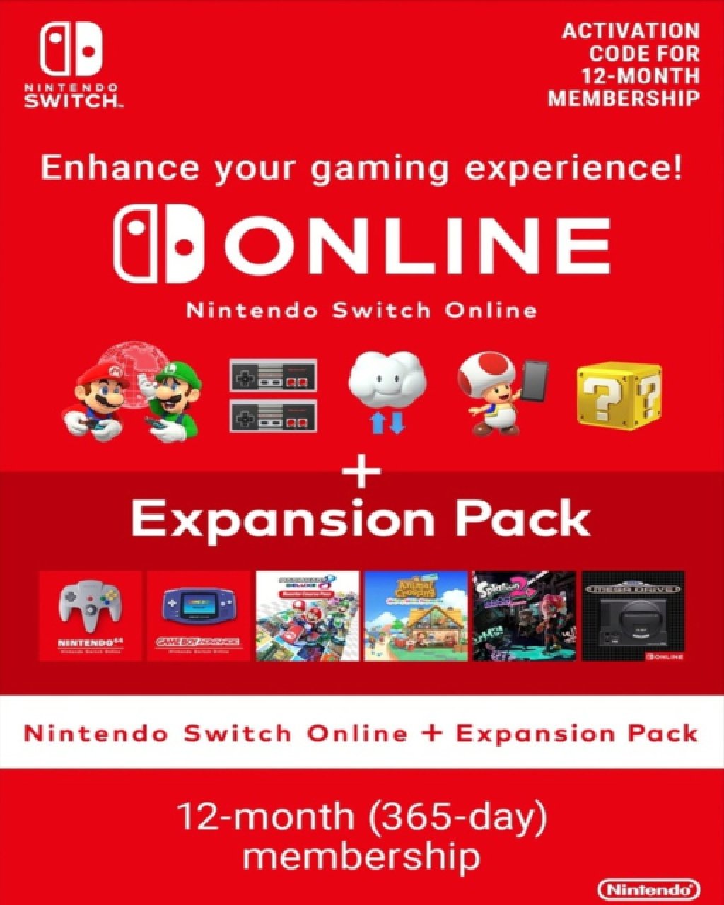Switch Family + Expansion Pack Individual Members