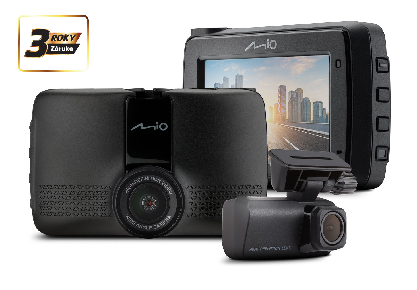 Kamera do auta MIO MiVue 903WD Pro Dual 2.5K HDR WIFI GPS Starvis2 Smartbox