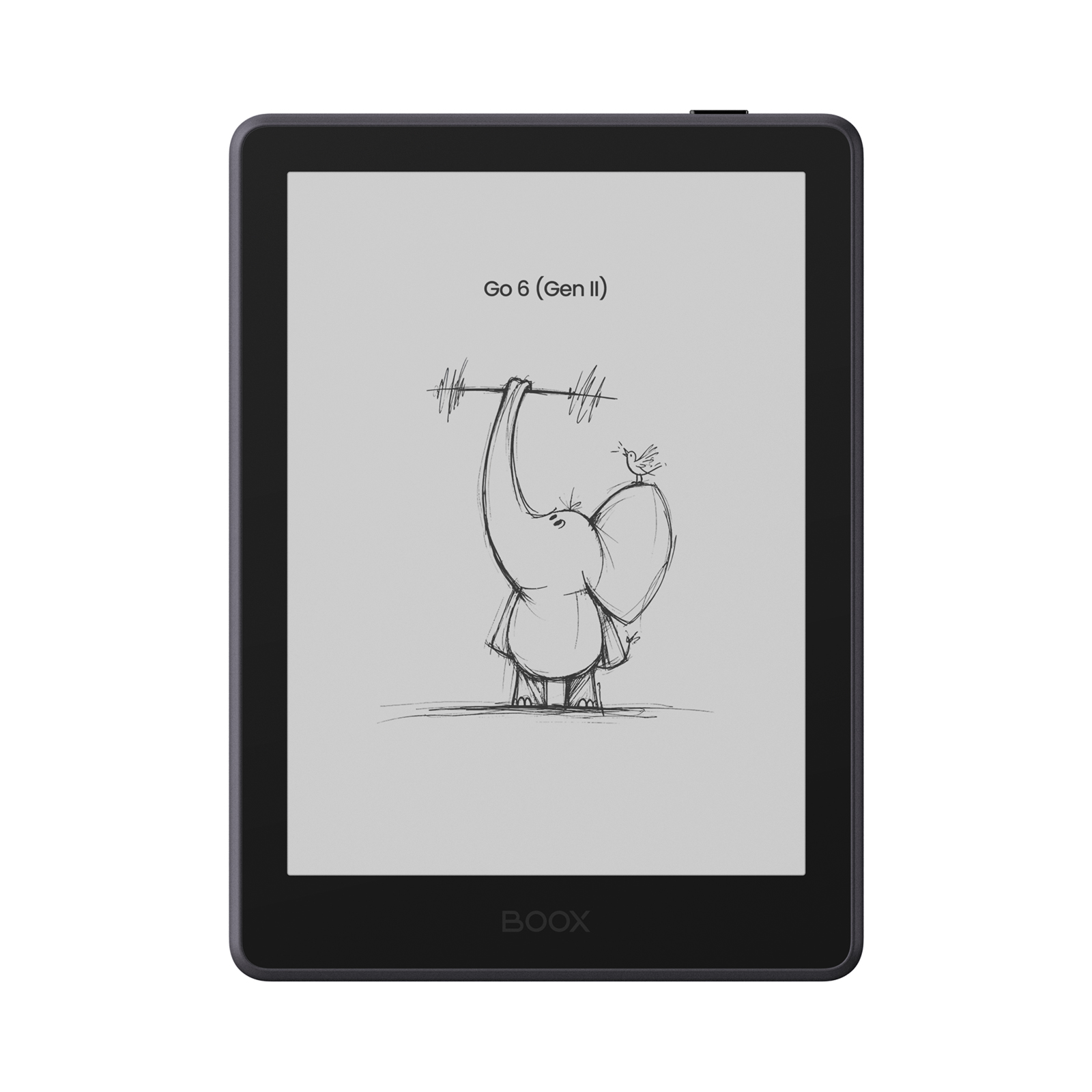 E-book ONYX BOOX GO 6 (Gen II), plum, 6'' Carta 1300, 32GB, Bluetooth, Android 11, E-ink displej